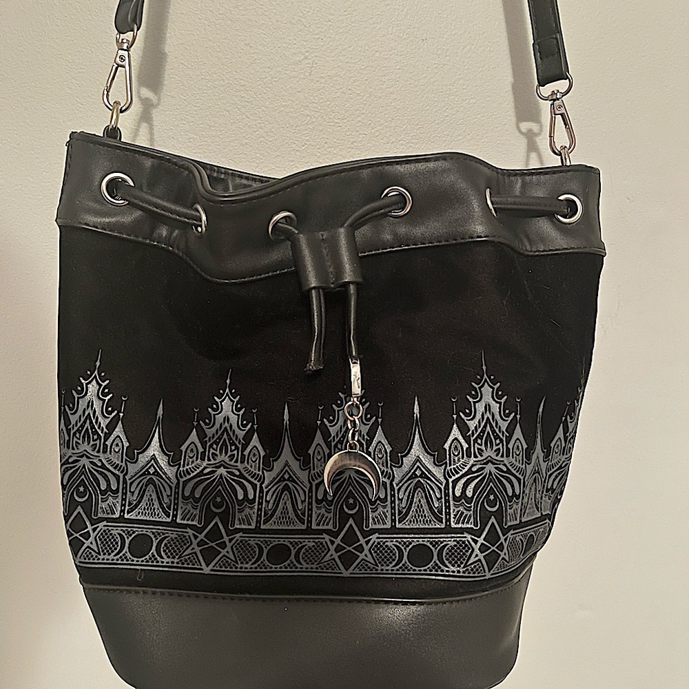 Killstar Duchess velvet moon bag